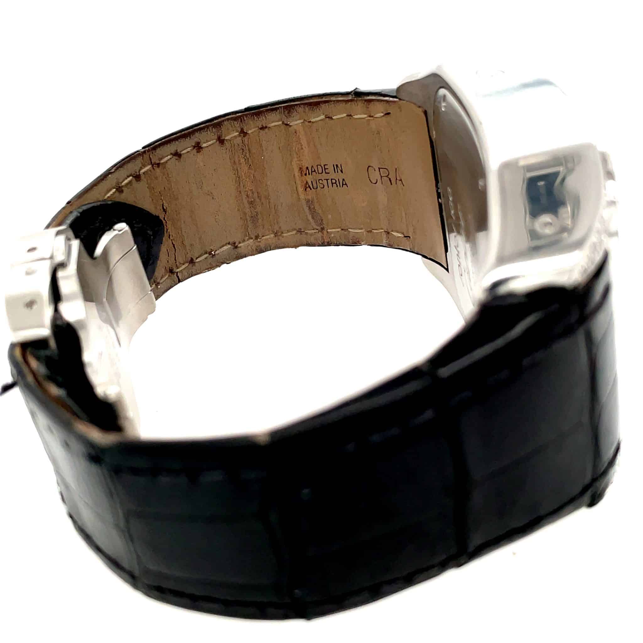 Cartier Santos 100 Xl Ref. 2740 W20090X8 Chronograph Stahl Diamond Iced Out Full Set - Bild 14