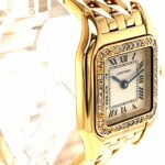 Cartier „Panthere“ 22mm Gold 18K Ref. 128000M Factory Setting Diamonds - Bild 8 Vorschau