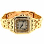 Cartier „Panthere“ 22mm Gold 18K Ref. 128000M Factory Setting Diamonds - Bild 3 Vorschau