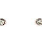 Solitärohrstecker Weißgold 585/ 14K ca. 1,06 ct Diamanten - Bild 2 Vorschau