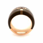 Carsten Fischer Ring Gr.57 ca. 1,0 ct braunem Diamant Gelbgold 750/ 18K - Bild 4 Vorschau