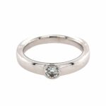 Wempe Solitärring Gr. 56 ca. 0,25 ct Diamant Weißgold 750/ 18K Vorschau