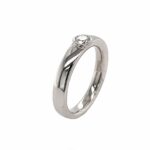 Wempe Solitärring Gr. 56 ca. 0,25 ct Diamant Weißgold 750/ 18K - Bild 2 Vorschau