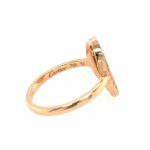 Cartier „Double C“ Ring Gr.53 Roségold 750/ 18K - Bild 3 Vorschau