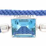 Aquamarin ca. 33 ct. Kordel Collier Weißgold 585/ 14K - Bild 3 Vorschau