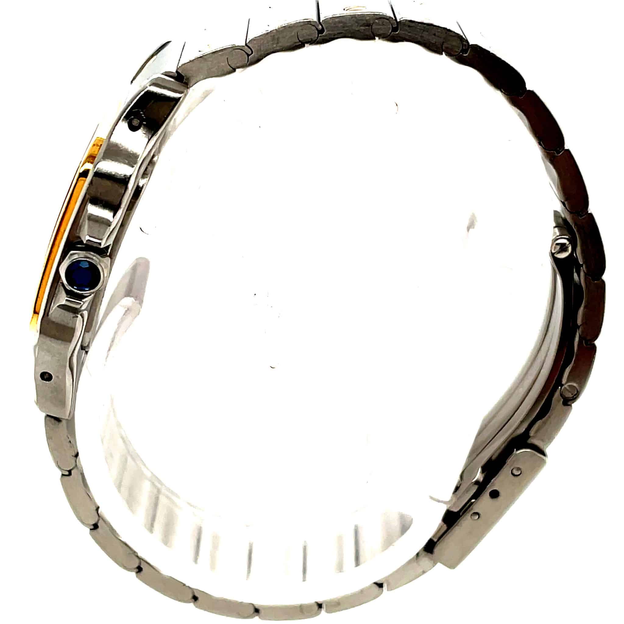 Cartier Santos Galbée Stahl/Gold 750 Quarz Ref. 1567 Full Set 1995 VINTAGE - Bild 7