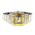 Cartier Santos Galbée Stahl/Gold 750 Quarz Ref. 1567 Full Set 1995 VINTAGE - Bild 5 Vorschau