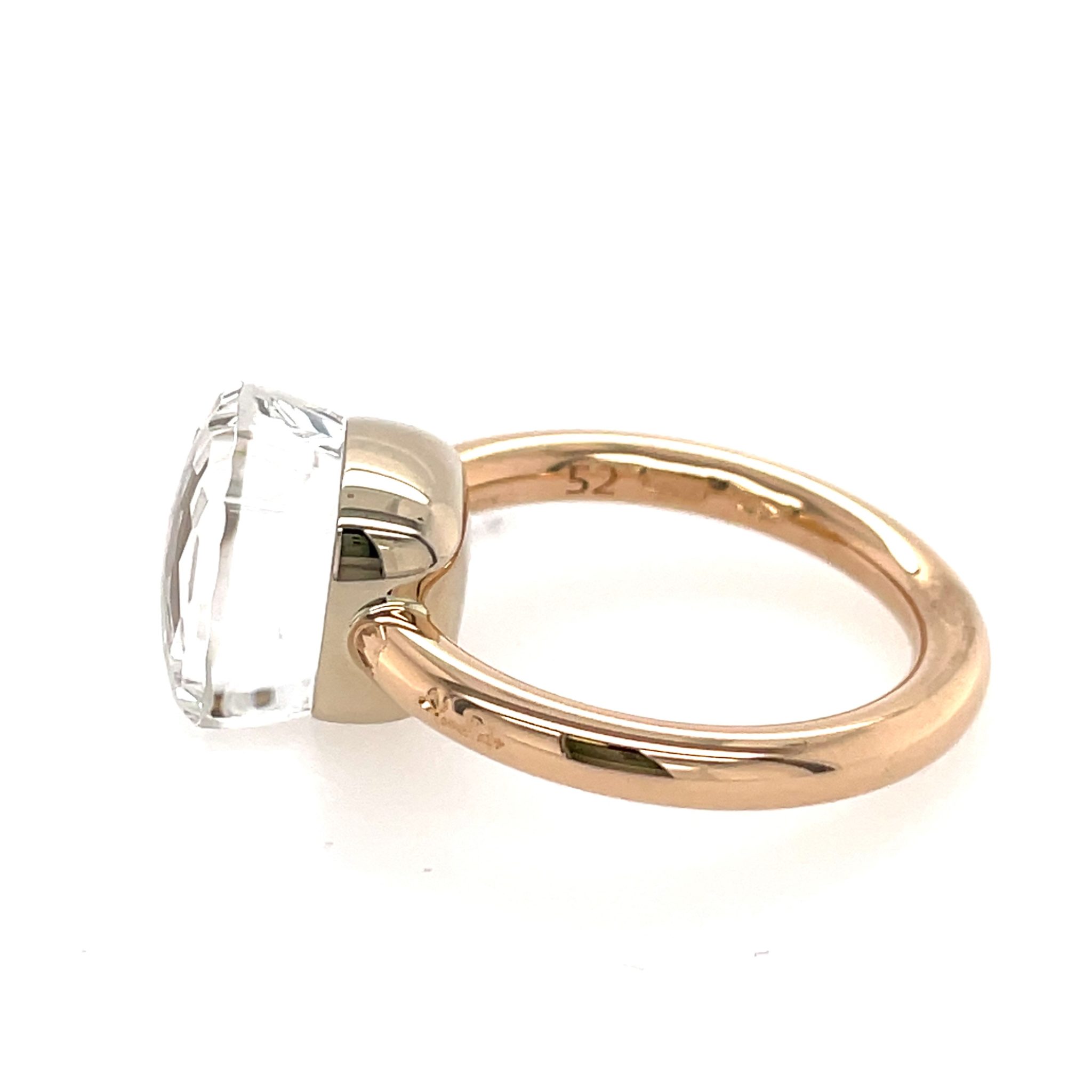 Pomellato Ring „Nudo“ mit weißem Topas - Bild 4