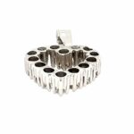 Anhänger „Herz“ ca. 0,50 ct Diamanten Gold Anhänger Weißgold 585/ 14K - Bild 3 Vorschau