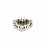 Anhänger „Herz“ ca. 0,50 ct Diamanten Gold Anhänger Weißgold 585/ 14K - Bild 4 Vorschau