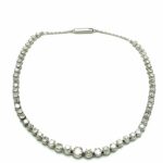 Antike Diamantriviére Sterlingsilber 925 ca. 15ct Brillanten Vorschau