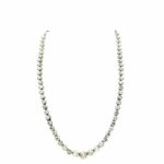 Antike Diamantriviére Sterlingsilber 925 ca. 15ct Brillanten - Bild 2 Vorschau