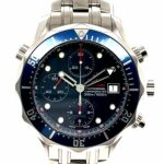 Omega Seamaster Diver 300m Chronograph Ref. 2225.80.00 Full Set 2010 unpolished Top Zustand Vorschau