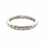 Memoire Ring Gr. 52,5 ca. 0,70 ct Diamanten Weißgold 750/ 18K Vorschau