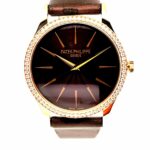 Patek Philippe Calatrava Ref. 4897R-001 PP Cal. 215 18K Rosegold 33mm, Diamonds - Bild 7 Vorschau