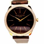 Patek Philippe Calatrava Ref. 4897R-001 PP Cal. 215 18K Rosegold 33mm, Diamonds - Bild 8 Vorschau