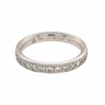 Memoire Ring Gr.51,5 Weißgold 750/ 18K ca. 0,87 ct Brillanten Memoire Ring - Bild 5 Vorschau