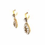 Ohrringe „Tropfen“ ca. 6,0 ct Diamanten Gold Ohrringe Roségold 583 - Bild 4 Vorschau