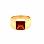 Cartier „Tank“ Citrin Ring Gr. 54 Gelbgold 750/ 18K Vorschau