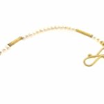 Opal Kette Perlenbesatz Gold Kette Gelbgold 750/ 18K - Bild 8 Vorschau