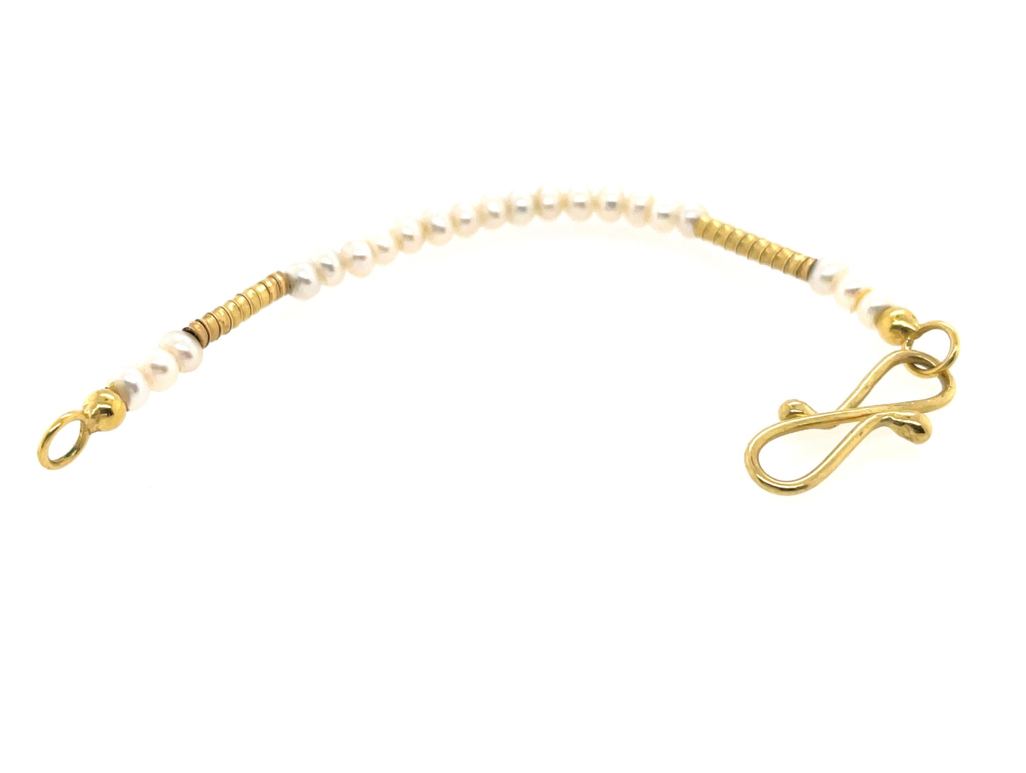 Opal Kette Perlenbesatz Gold Kette Gelbgold 750/ 18K - Bild 8