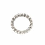 Memoire Ring Gr. 46 ca. 1,0 ct Diamanten Weißgold 750/ 18K - Bild 4 Vorschau