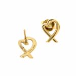 Tiffany & Co. „Loving Heart“ by Paloma Picasso Ohrstecker Gelbgold 750/ 18K - Bild 4 Vorschau