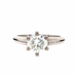 Solitärring Gr. 53 ca. 1,10 ct Brillant Weißgold 750/ 18K Vorschau