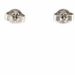 Solitärohrstecker 0,38ct Diamanten Weißgold 750/ 18K IGI Zertifikat - Bild 5 Vorschau
