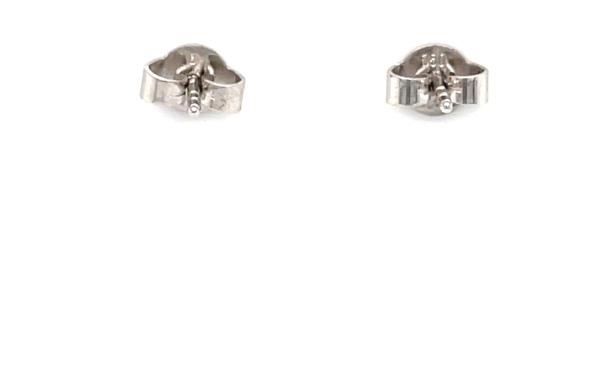 Solitärohrstecker 0,38ct Diamanten Weißgold 750/ 18K IGI Zertifikat - Bild 5
