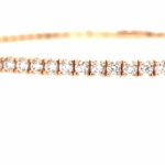 Diamant Armband „Flex“ 18 cm ca. 1,90 ct Diamanten Roségold 585/ 14K - Bild 3 Vorschau
