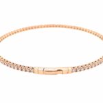 Diamant Armband „Flex“ 18 cm ca. 1,90 ct Diamanten Roségold 585/ 14K - Bild 6 Vorschau