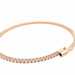 Diamant Armband „Flex“ 18 cm ca. 1,90 ct Diamanten Roségold 585/ 14K - Bild 7 Vorschau