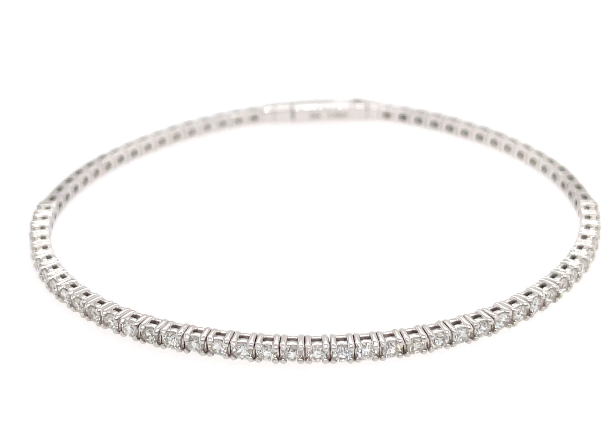 Diamant Armband „Flex“ 19 cm ca. 0,96 ct Diamanten Weißgold 585/ 14K