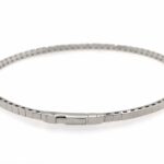 Diamant Armband „Flex“ 19 cm ca. 0,96 ct Diamanten Weißgold 585/ 14K - Bild 6 Vorschau