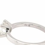Solitärring Gr. 54 1,01 ct Diamant Weißgold 750/ 18K GIA Zertifikat - Bild 5 Vorschau