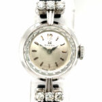 Omega Platinum Vintage Watch 1950s Diamonds Cal. 481, manual wind Vorschau