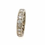 Memoire Ring Gr. 55 ca. 2,10 ct Diamanten Weißgold 585/ 14K - Bild 5 Vorschau