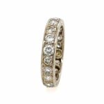 Memoire Ring Gr. 55 ca. 2,10 ct Diamanten Weißgold 585/ 14K - Bild 2 Vorschau