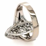 Diamant Ring Gr. 58 ca. 0,50 ct Brillanten Weißgold 585/ 14K - Bild 3 Vorschau