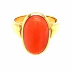 Korallen Ring Gr. 57 Gelbgold 750/ 18K Vorschau