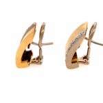 Diamant Ohrclips ca. 0,40 ct Brillanten Bicolor 750/ 18K - Bild 2 Vorschau
