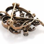 Jugendstil Anhänger ca. 0,50 ct Diamanten Gelbgold 585/ 14K - Bild 5 Vorschau