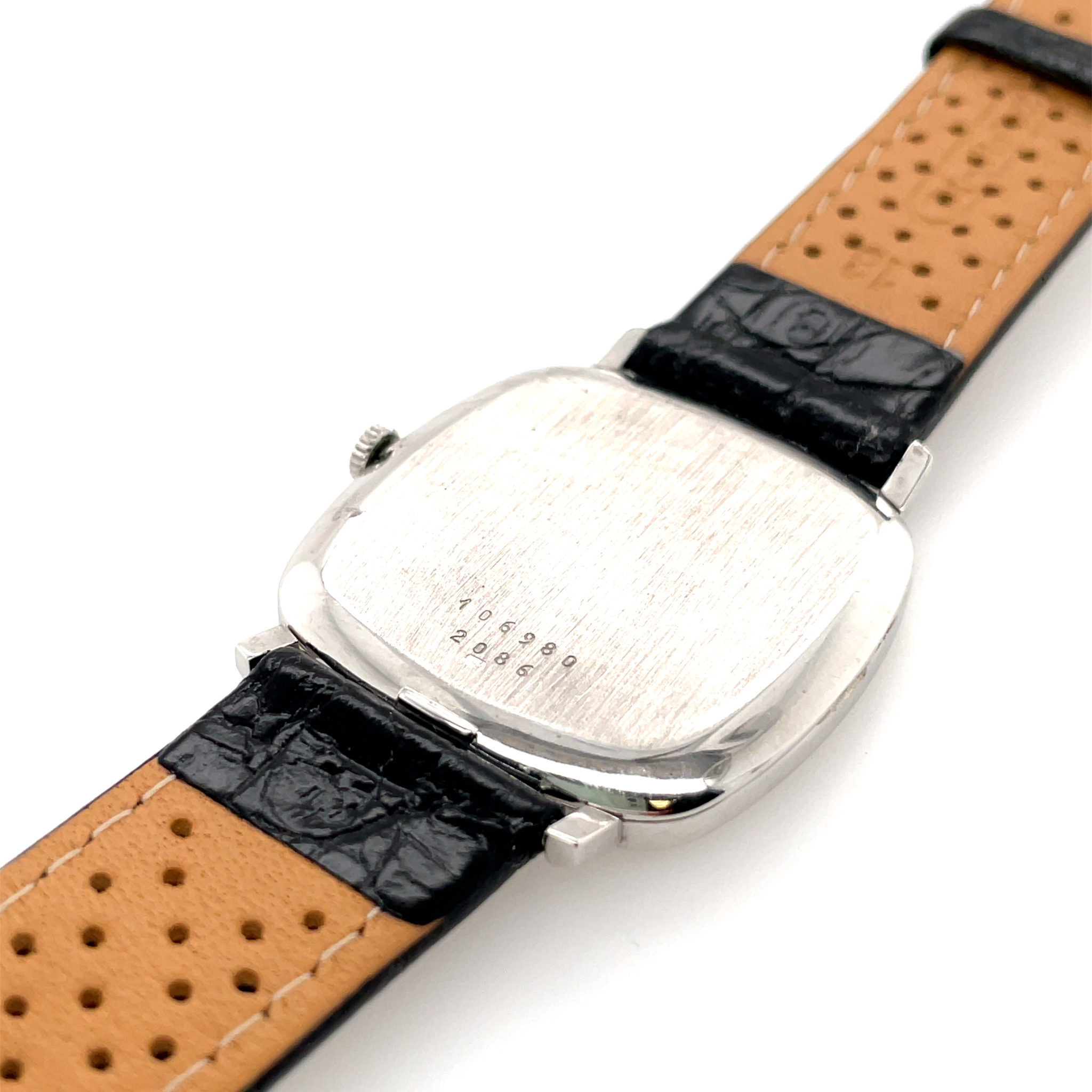 Chopard LUC Ref. 2086 750 Weißgold, automatic, super flach Cal. 2-66 - Bild 4