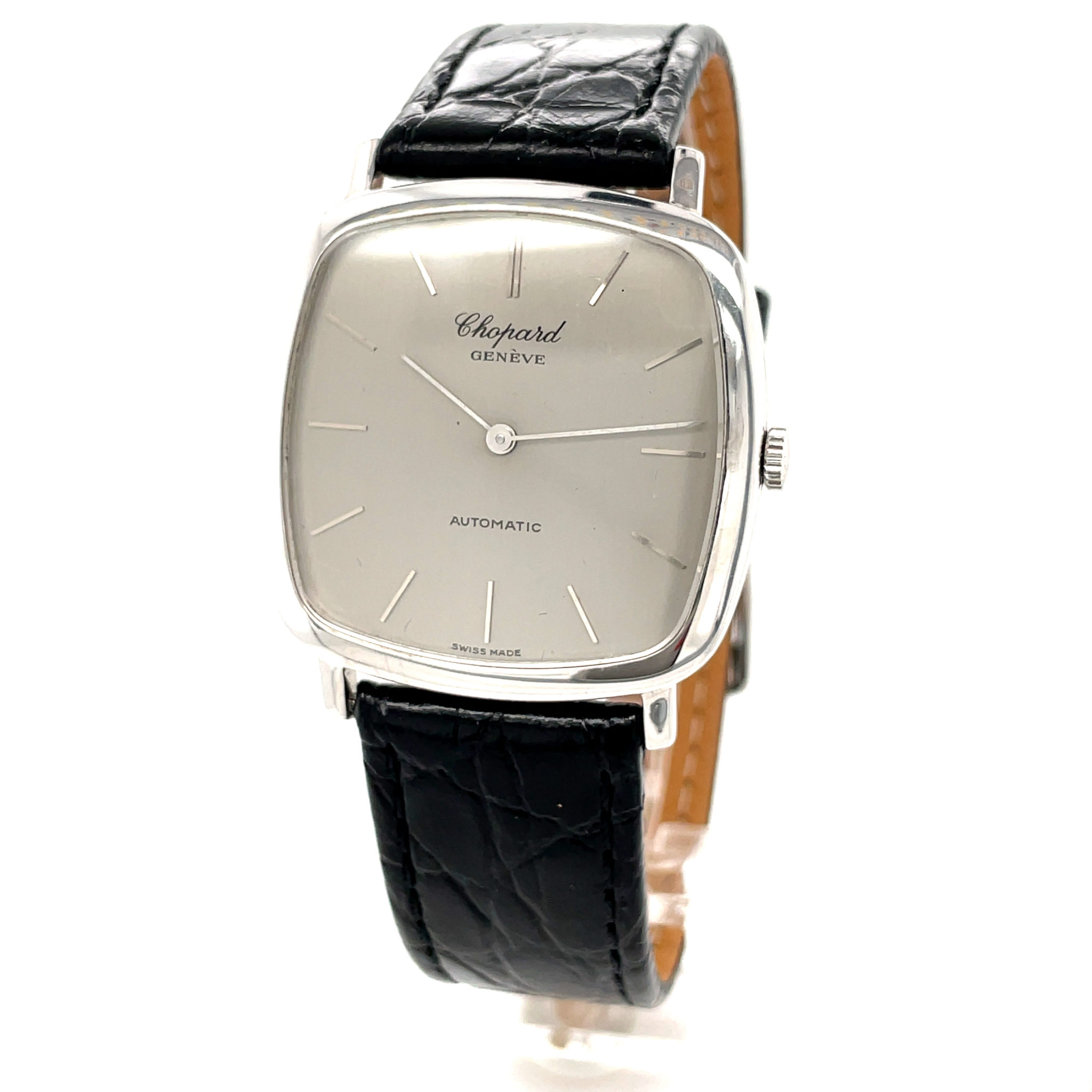 Chopard LUC Ref. 2086 750 Weißgold, automatic, super flach Cal. 2-66 - Bild 2
