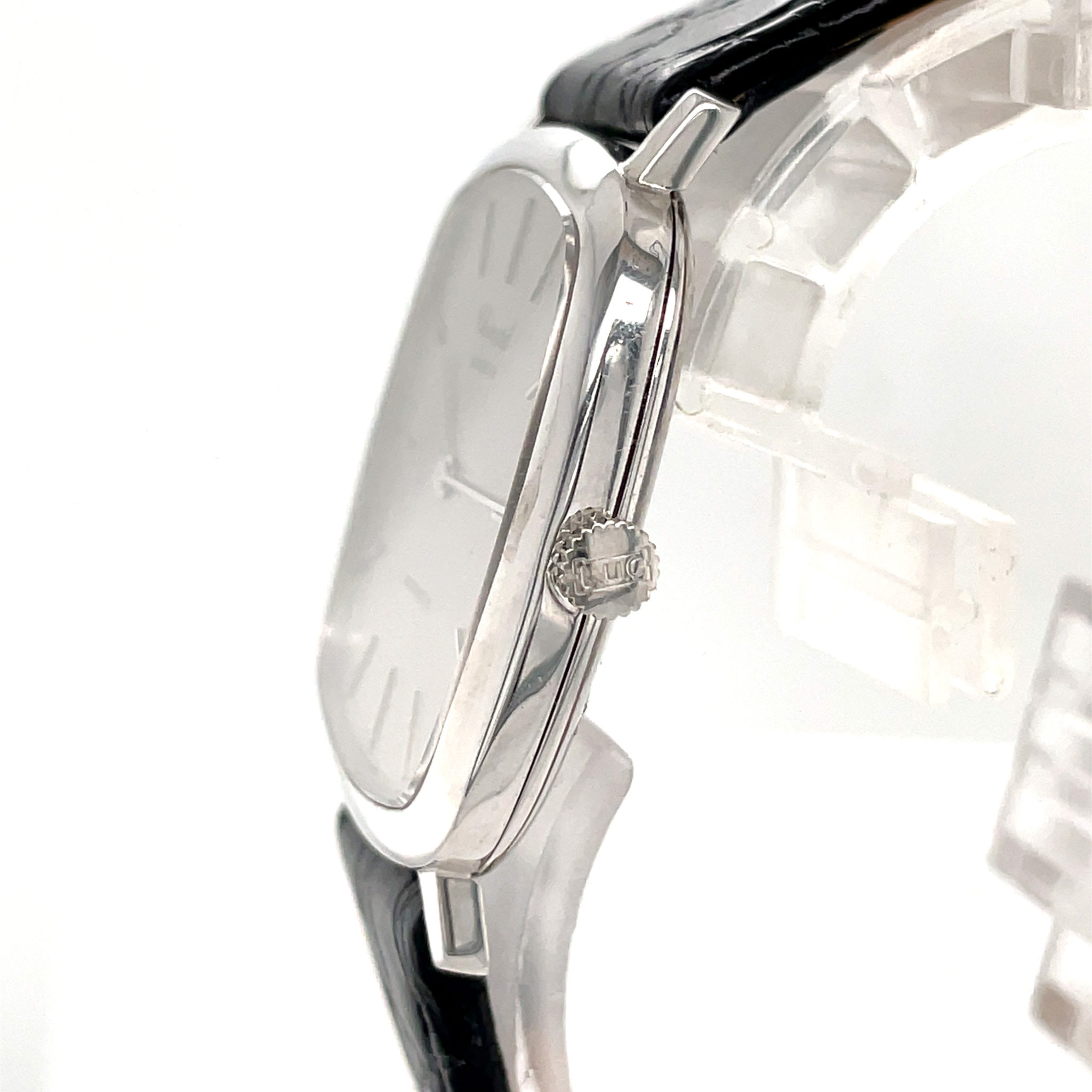 Chopard LUC Ref. 2086 750 Weißgold, automatic, super flach Cal. 2-66 - Bild 9