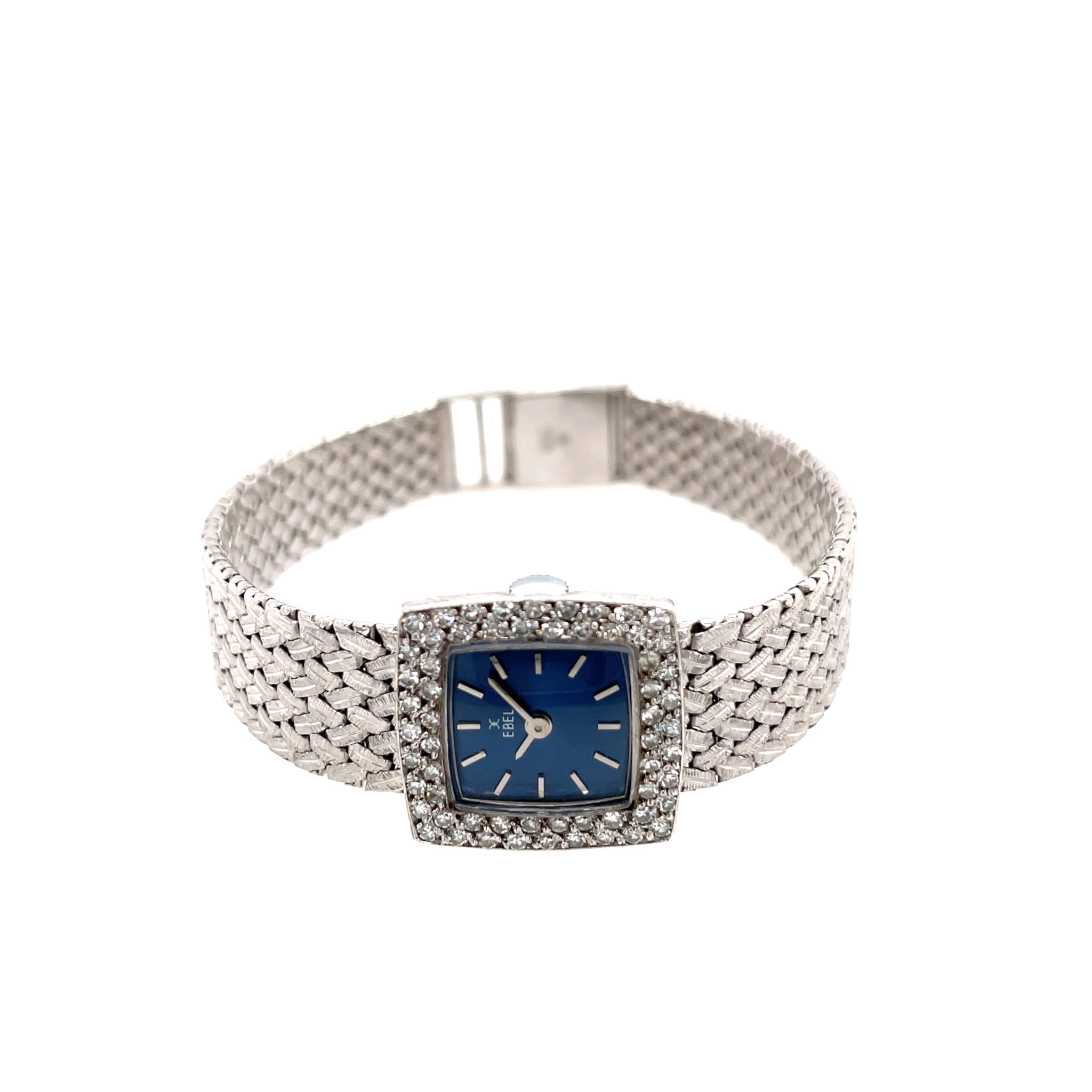 Ebel Ladys 1960s Whitegold 750 Diamond Watch, VINTAGE Fully serviced 05/2022 - Bild 6