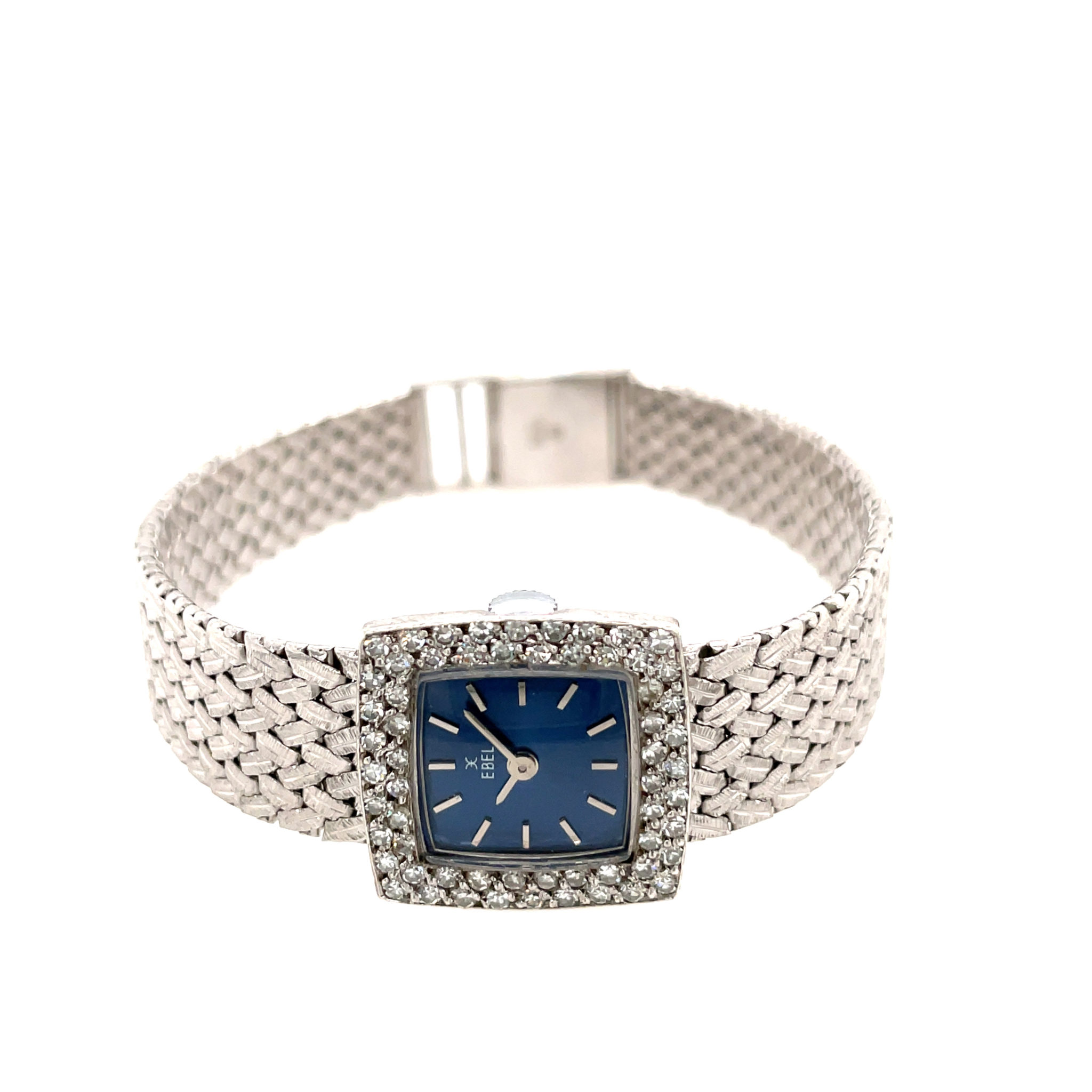 Ebel Ladys 1960s Whitegold 750 Diamond Watch, VINTAGE Fully serviced 05/2022 - Bild 5