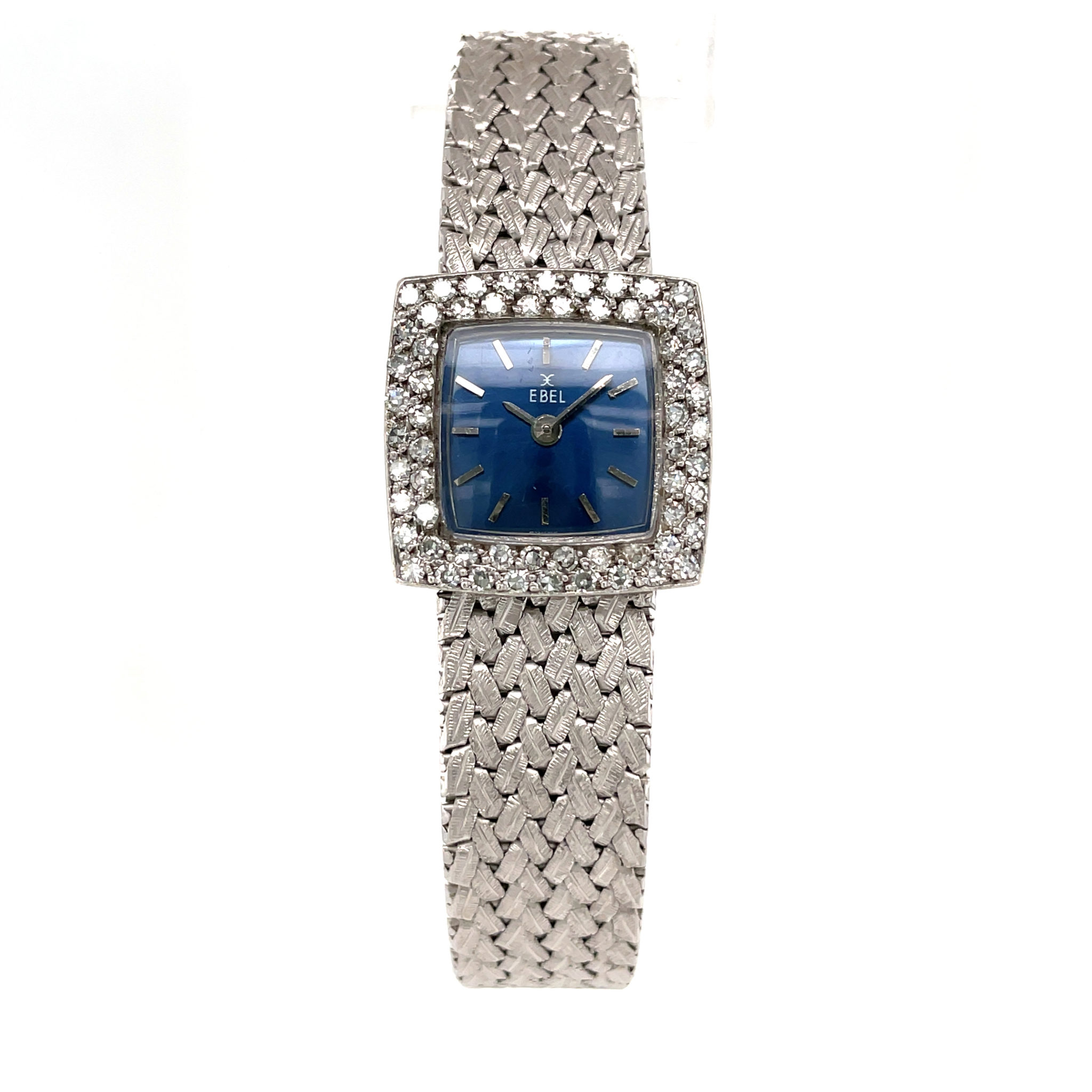 Ebel Ladys 1960s Whitegold 750 Diamond Watch, VINTAGE Fully serviced 05/2022 - Bild 2