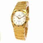 Omega Constellation Lady Ref. 1172.30 750GG (18k) 25mm, Full Set 2009 TOP - Bild 4 Vorschau